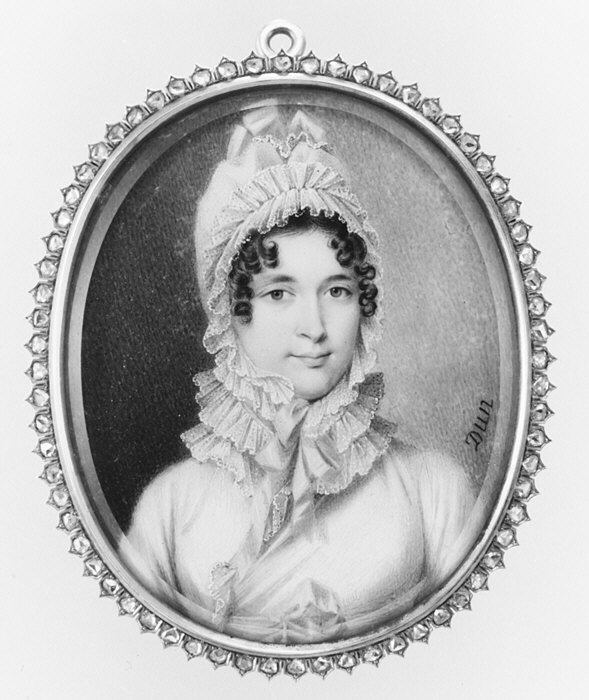 Portrait of a Woman, Said to Be Madame Rcamier 17771849 by Nicolas François Dun - Classic Art canvas print