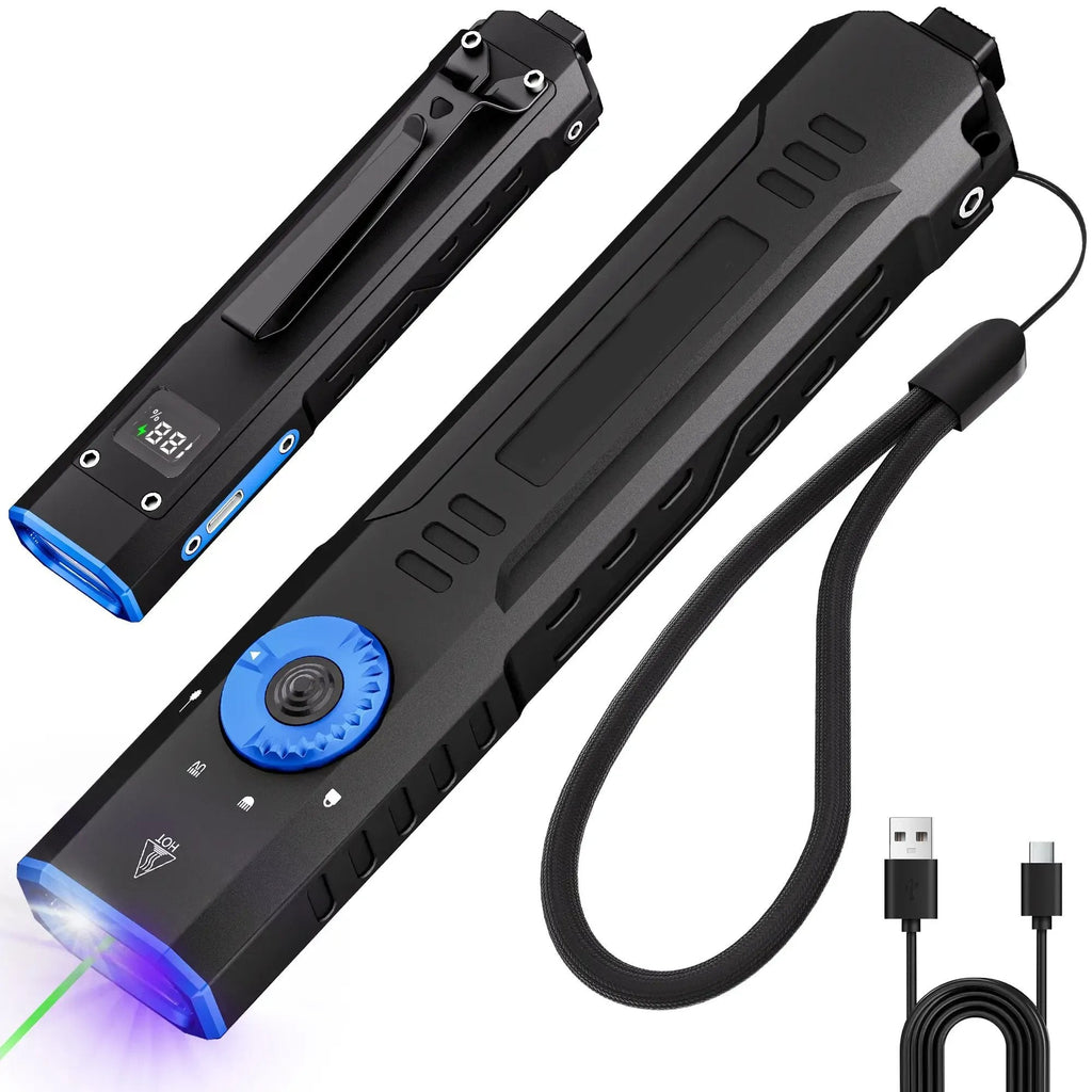 Turn Night Into Day: The Pocket-Sized High-Lumen Flashlight Built Like an Armor 🔦⚡️