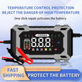 🔌🚗12V/24V Smart Battery Charger, Maintainer & Trickle Charger🔋
