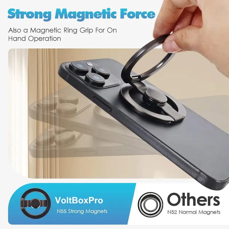 🔥Magnetic Phone Stand & Fidget Spinner Combo