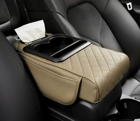 🔥Limited Time 50% Off✨Multifunctional PU Leather Car Armrest Box Mat