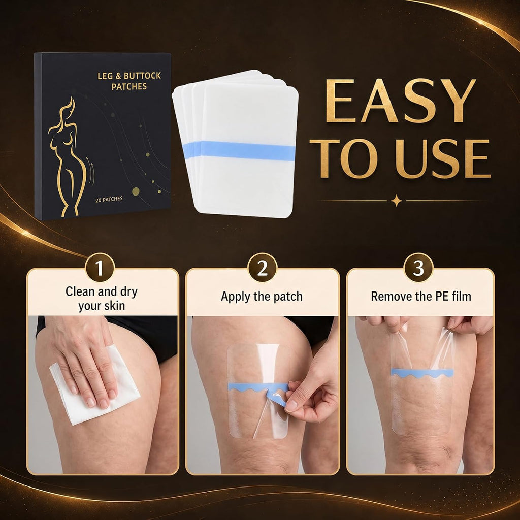 2026 New Lift Patches for Butt & Legs Abdomen Arms Invisible Legs Lift Tape Sweatproof Skin Lifting Patches for Firming & Smoothing Saggy Skin Waterproof Body for Women 20 Pcs