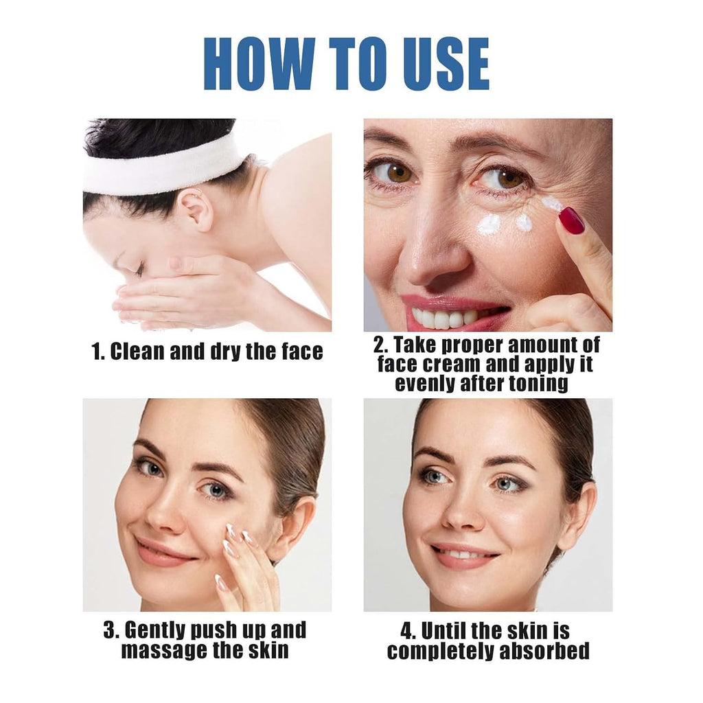 Anti-Aging Face Cream 5 Seconds Instant Retinol Anti-Wrinkle Cream 30g Wrinkle Removal Cream Skin Firming Lifting Moisturizing Facial Cream Remove Fine Line Skin Care,1Pack