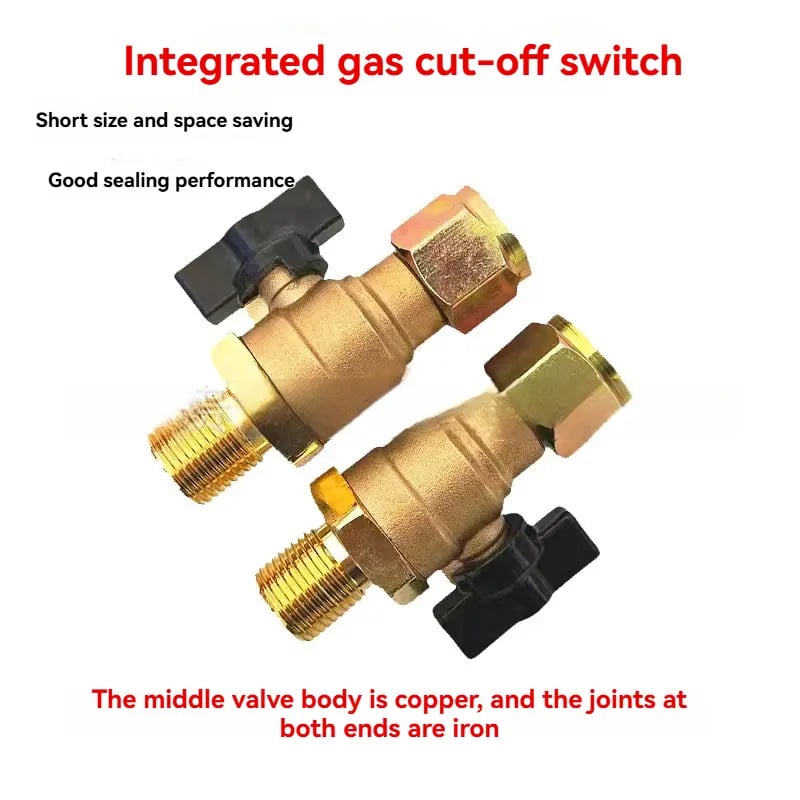 ⛟ Heavy-Duty Brass Air Brake Cut Off Shut Off Valve with 3 Optional Styles for Semi Trucks & Trailers