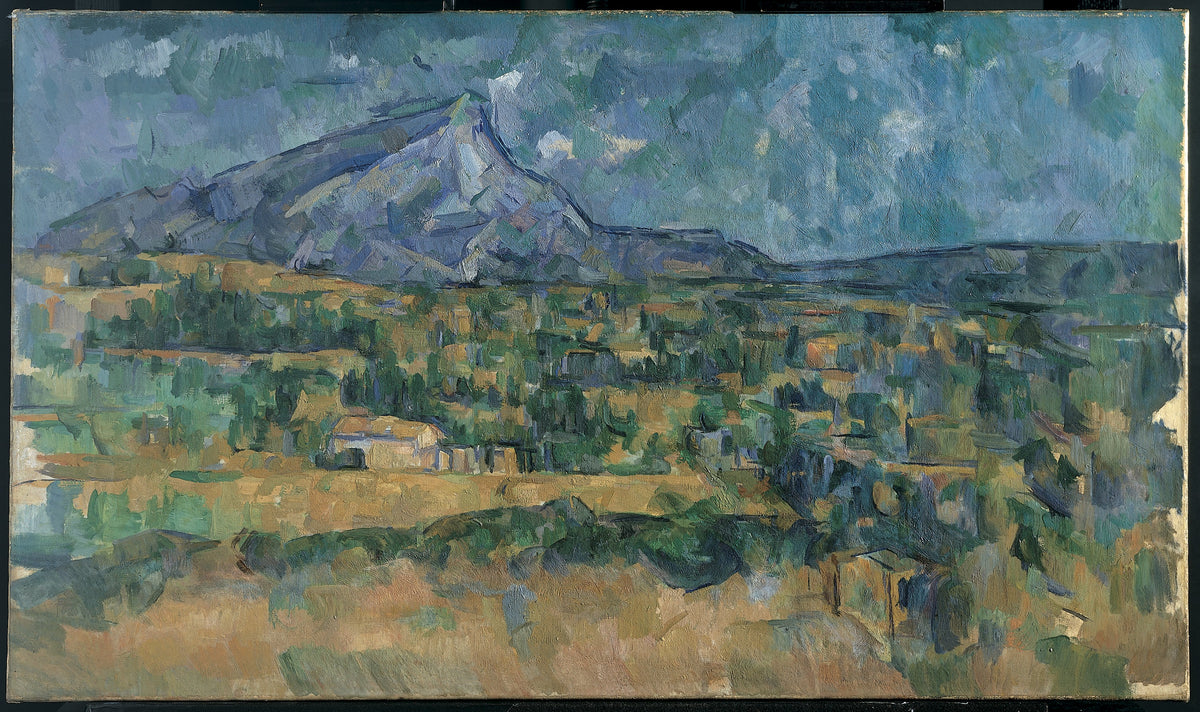 Mont Sainte-Victoire by Paul Cézanne - Oil Painting canvas print
