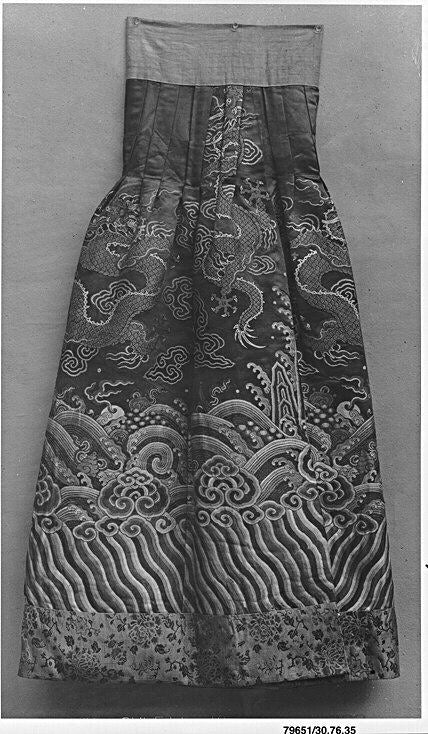Imperial Theatrical Skirt for Court Lady by  - Classic Art canvas print