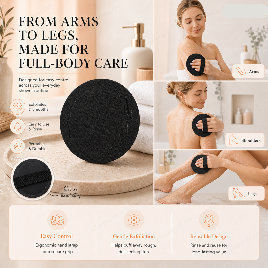 🥳2026 HOT SALE💞50K+ SOLD!🌸 50% OFF! Scrub Bath Pads – Gently exfoliate, unclog pores, reveal brighter skin. Durable rubber, easy to rinse. A little scrub goes a long way! ✨🛀