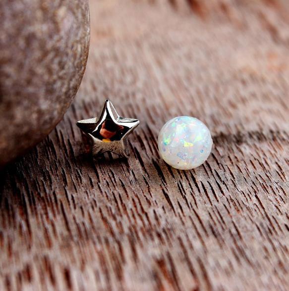Moon Sun Star Stud Earrings