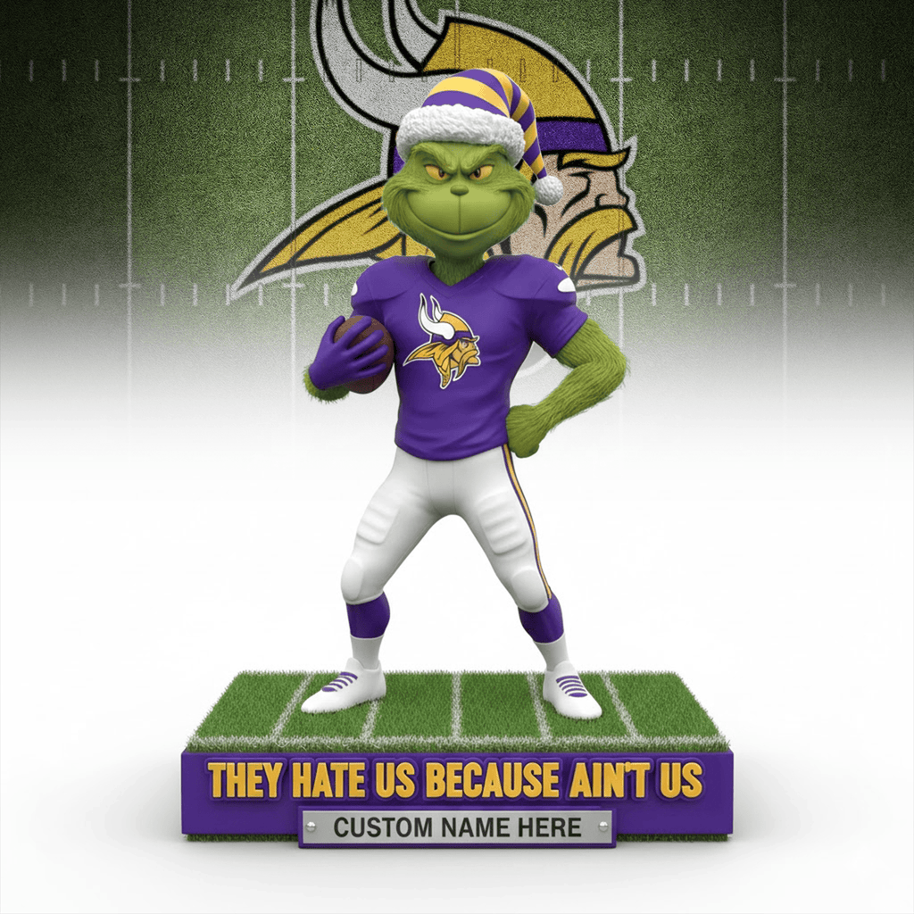 The Grinch x NFL teams – Christmas Acrylic Art Block