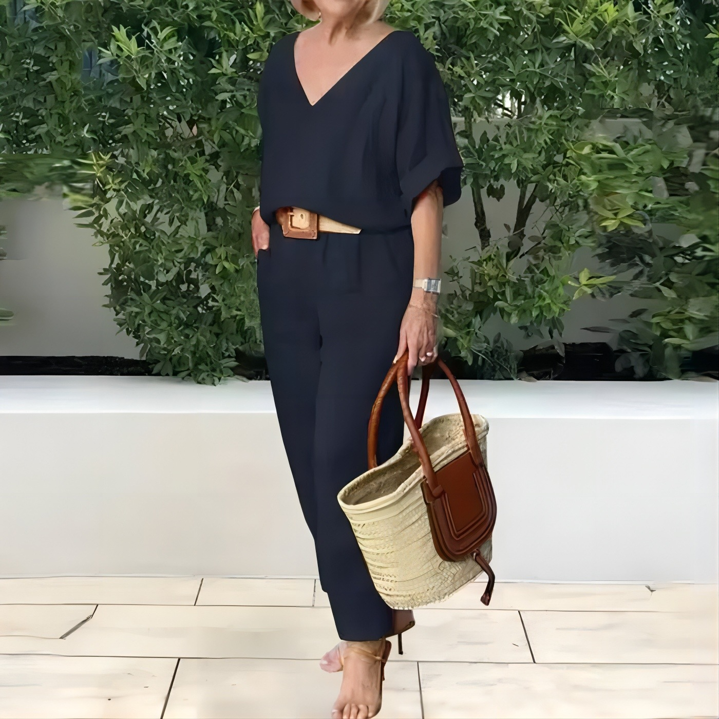 Women's Casual Loose Top And Pants Set