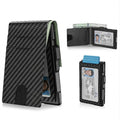 💳Wallet for Men - Pop Up Case, Cash Slot, and Credit Card Slot - Slim Aluminum Wallet with RFID Blocking