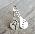 Vintage Flower  Dandelion Earrings