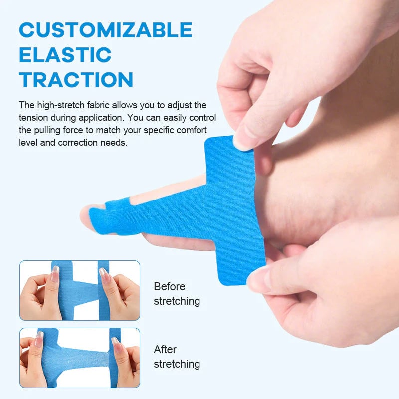 👣Pre-cut Bunion Corrector Kinesiology Tape