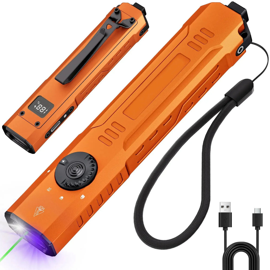 Turn Night Into Day: The Pocket-Sized High-Lumen Flashlight Built Like an Armor 🔦⚡️