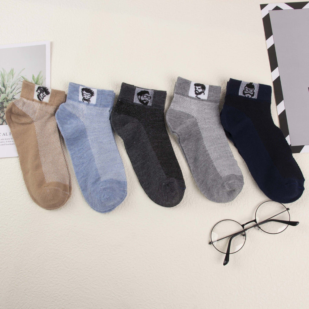 💥Buy 5 Get 5 Free💥-Antibacterial Breathable Deodorant Socks for Men