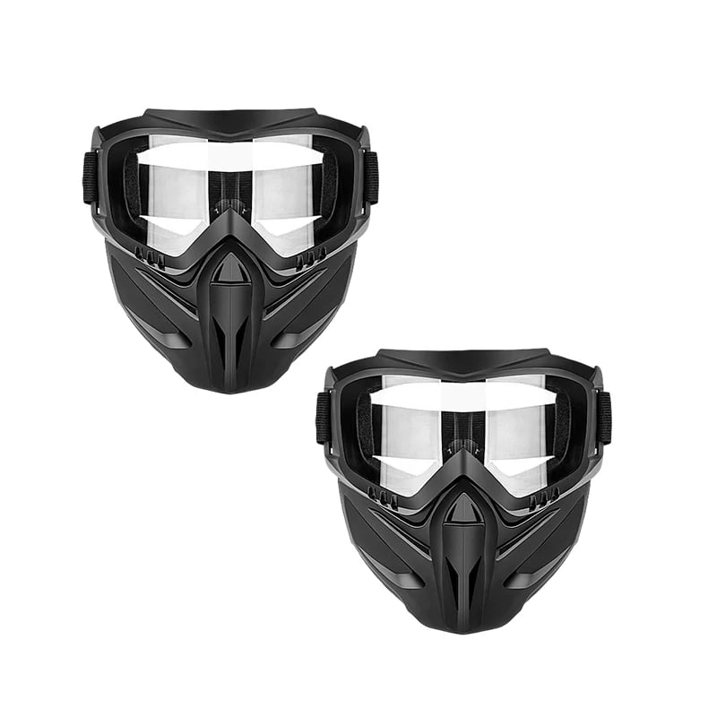 🔥LIMITED-TIME 46% OFF - Detachable Full Face Goggle Mask