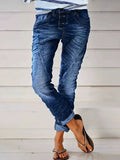 West Style Denim Washing Process Jeans