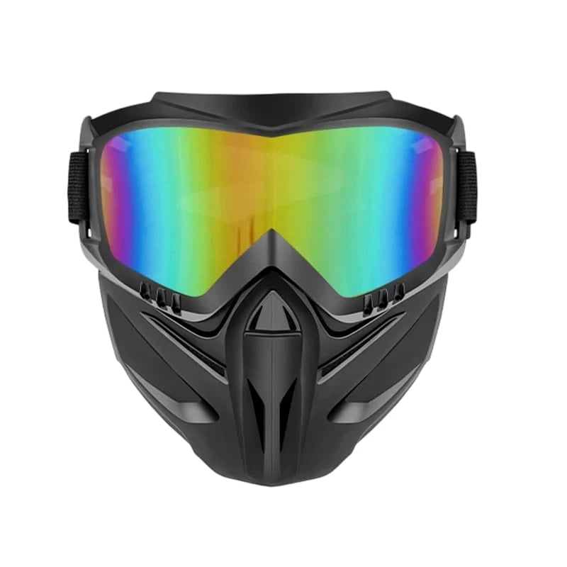 🔥LIMITED-TIME 46% OFF - Detachable Full Face Goggle Mask