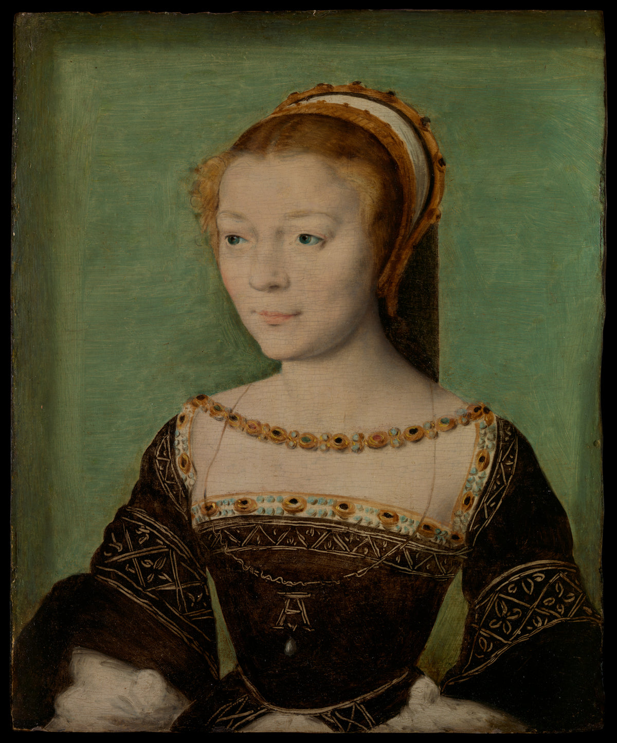 Anne de Pisseleu 15081576, Duchesse d'tampes by Corneille de Lyon - Classic Art canvas print