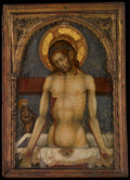 The Man of Sorrows by Michele Giambono (Michele Giovanni Bono) - Tempera canvas print