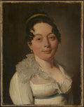 Portrait of a Woman by Louis Léopold Boilly - Oil Painting canvas print