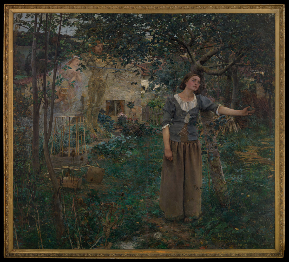 Joan of Arc by Jules Bastien-Lepage - Oil Painting canvas print