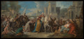 The Triumph of Mordecai by Jean François de Troy - Oil Painting canvas print
