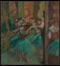 Dancers, Pink and Green by Edgar Degas - Impressionist canvas print
