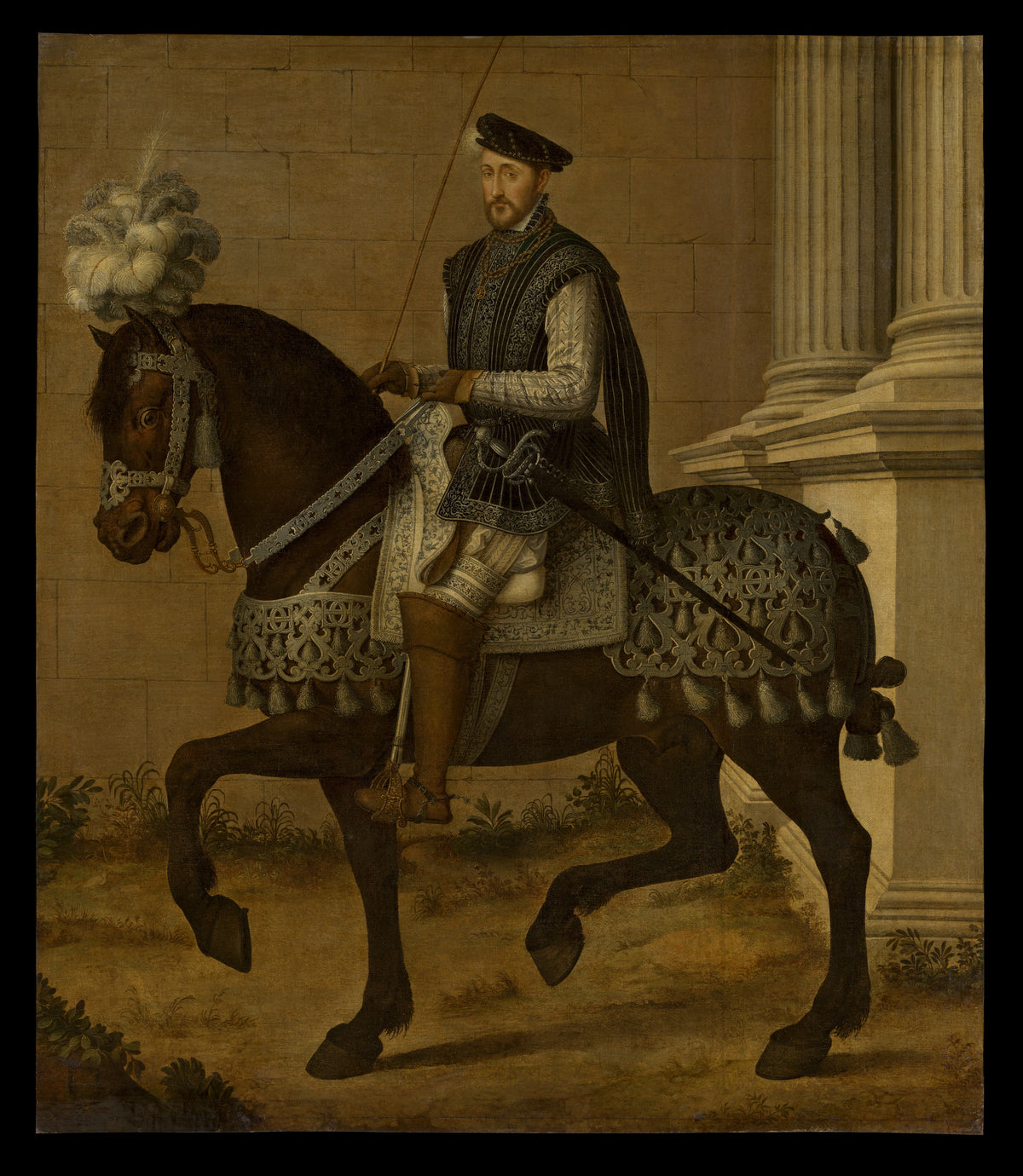 Henry II 15191559, King of France by François Clouet - Oil Painting canvas print