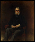 John Taylor Johnston 18201893 by Léon Bonnat - Oil Painting canvas print