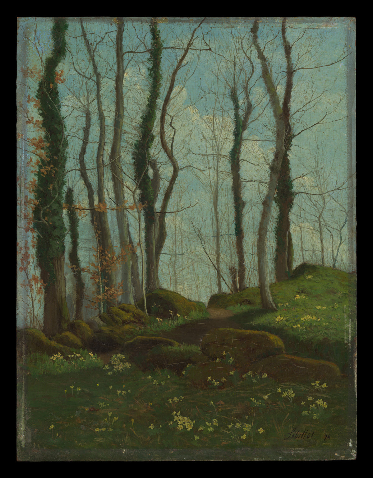 Spring in Brittany by Paul Sébillot - Classic Art canvas print