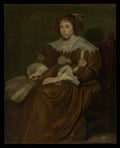 Portrait of a Young Woman by Cornelis de Vos - Oil Painting canvas print