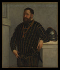 Portrait of a Man by Giovanni Battista Moroni - Oil Painting canvas print