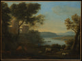 Pastoral Landscape The Roman Campagna by Claude Lorrain (Claude Gellée) - Oil Painting canvas print