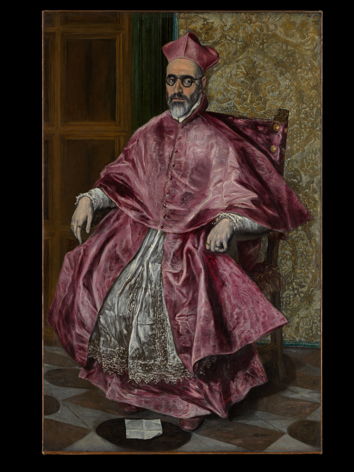 Cardinal Fernando Nio de Guevara 15411609 by El Greco (Domenikos Theotokopoulos) - Oil Painting canvas print