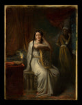 Desdemona The Song of the Willow by Théodore Chassériau - Classic Art canvas print