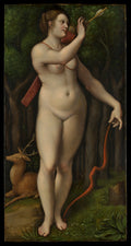 Diana the Huntress by Giampietrino (Giovanni Pietro Rizzoli) - Classic Art canvas print