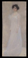 Serena Pulitzer Lederer 18671943 by Gustav Klimt - Symbolist canvas print