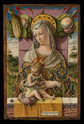 Madonna and Child by Carlo Crivelli - Tempera canvas print