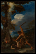 Cain Slaying Abel by Pier Francesco Mola - Oil Painting canvas print