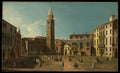 Campo Sant'Angelo, Venice by Canaletto (Giovanni Antonio Canal) - Oil Painting canvas print