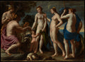 Judgment of Paris by Alessandro Turchi - Oil Painting canvas print