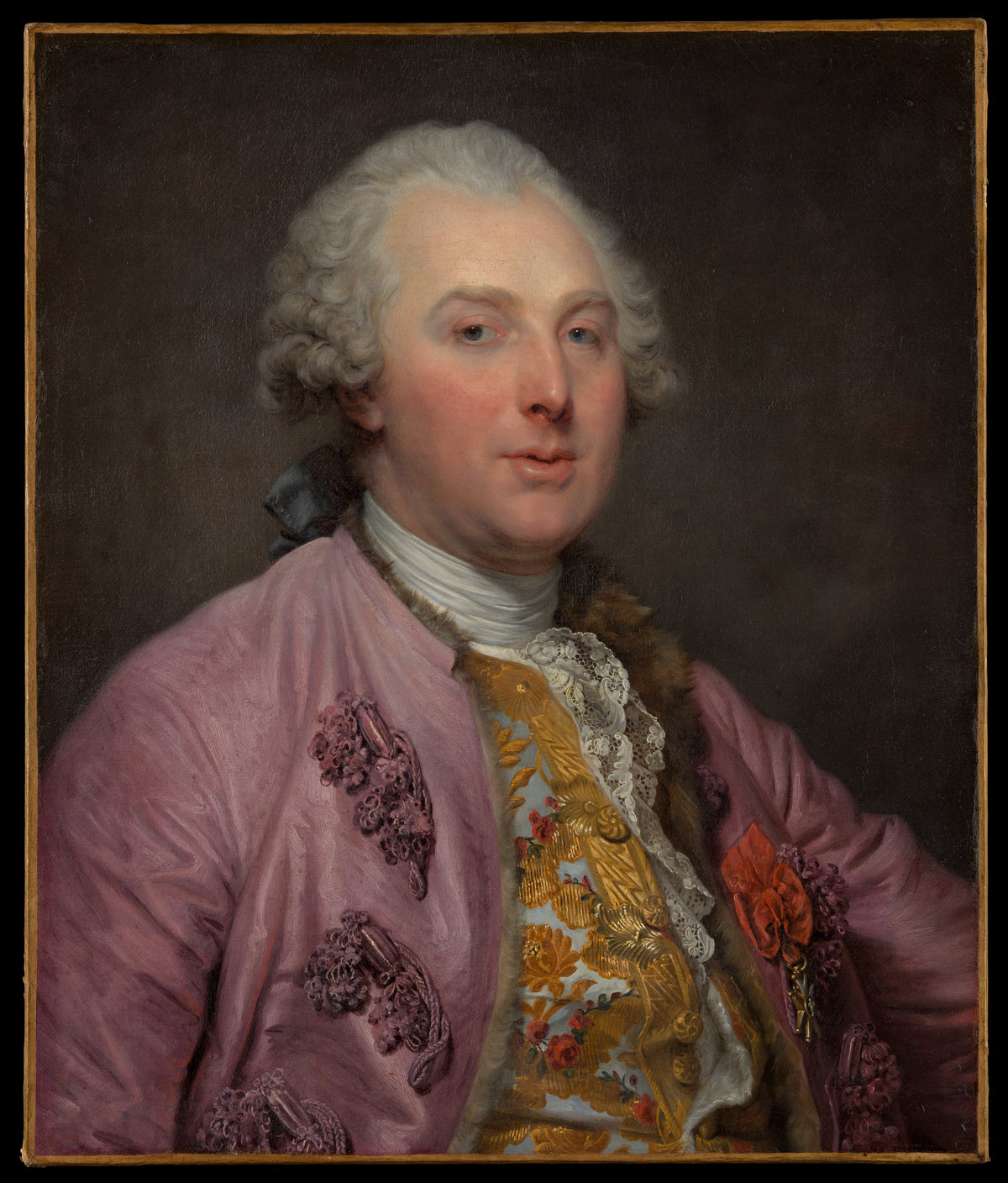 Charles Claude de Flahaut 17301809, Comte d'Angiviller by Jean-Baptiste Greuze - Oil Painting canvas print