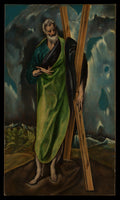 Saint Andrew by El Greco (Domenikos Theotokopoulos) - Oil Painting canvas print