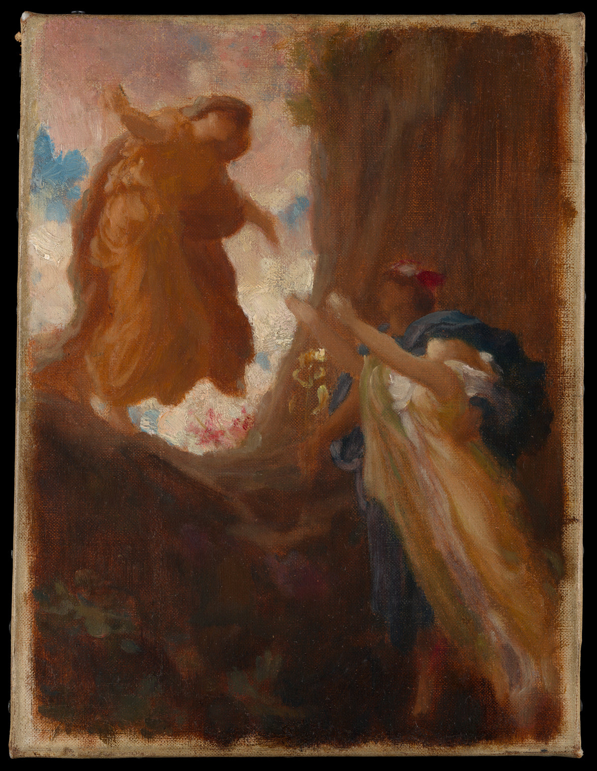 The Return of Persephone by Frederic, Lord Leighton - Oil Painting canvas print