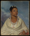 Joanna de Silva by William Wood - Oil Painting canvas print