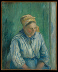 Washerwoman, Study by Camille Pissarro - Impressionist canvas print