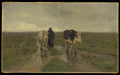Changing Pasture by Anton Mauve - Oil Painting canvas print