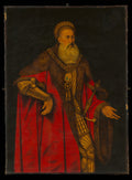 Friedrich I 14601536, Margrave of Brandenburg-Ansbach by Franz Wolfgang Rohrich - Oil Painting canvas print