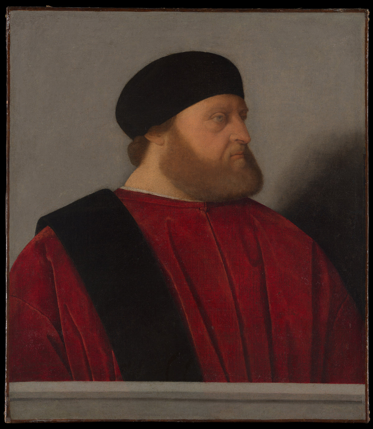 Portrait of a Venetian Senator by Catena (Vincenzo di Biagio) - Oil Painting canvas print